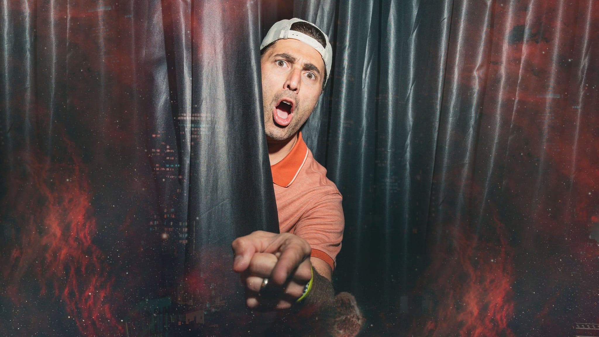 Adam Ray: WHO IS ME Tour artwork from The Fillmore Philadelphia