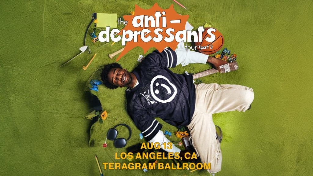 JAYO – The Anti-Depressants Tour 2026 artwork from Teragram Ballroom