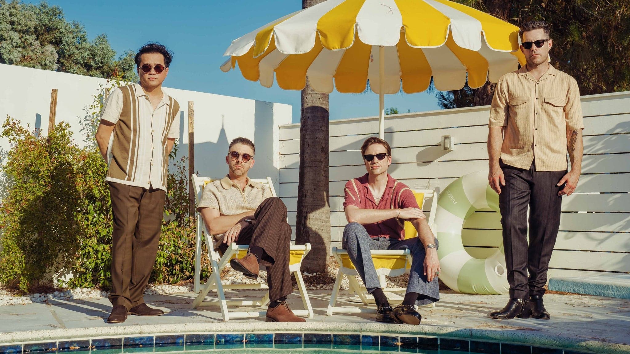 Official 2026 ACL Nights: Saint Motel artwork from Scoot Inn