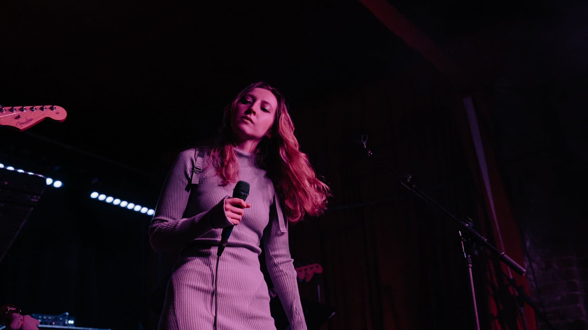 The Spectrophiliacs, Abigail Arader, seeing lavender artwork from Mercury Lounge