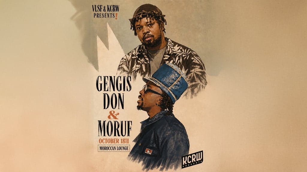 VLSF & KCRW Present: Gengis Don artwork from The Moroccan Lounge