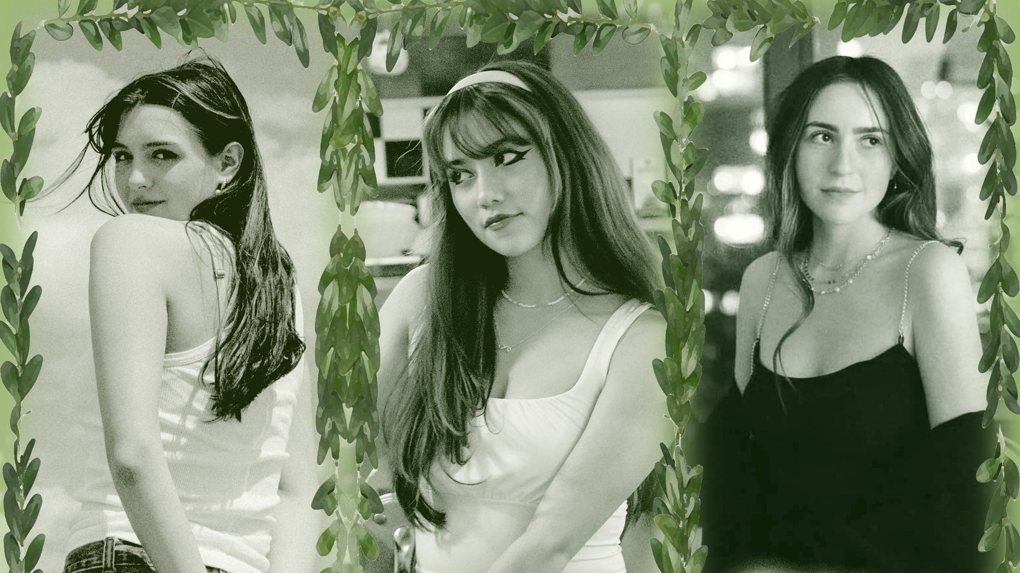 Sierra Sikora, Alexa Kate, Marley Brown artwork from Mercury Lounge