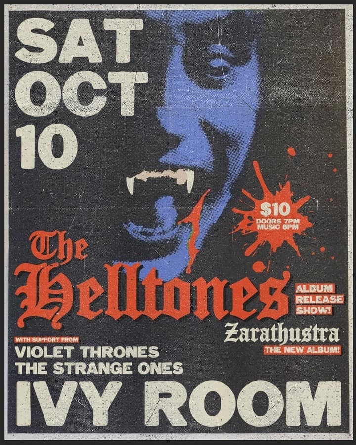 Ivy Room upcoming show poster