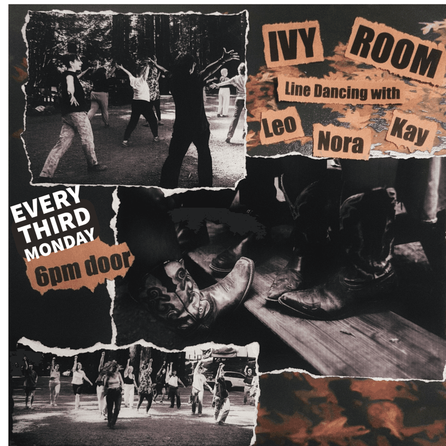 LINE DANCING - EVERY THIRD MONDAY! artwork from Ivy Room