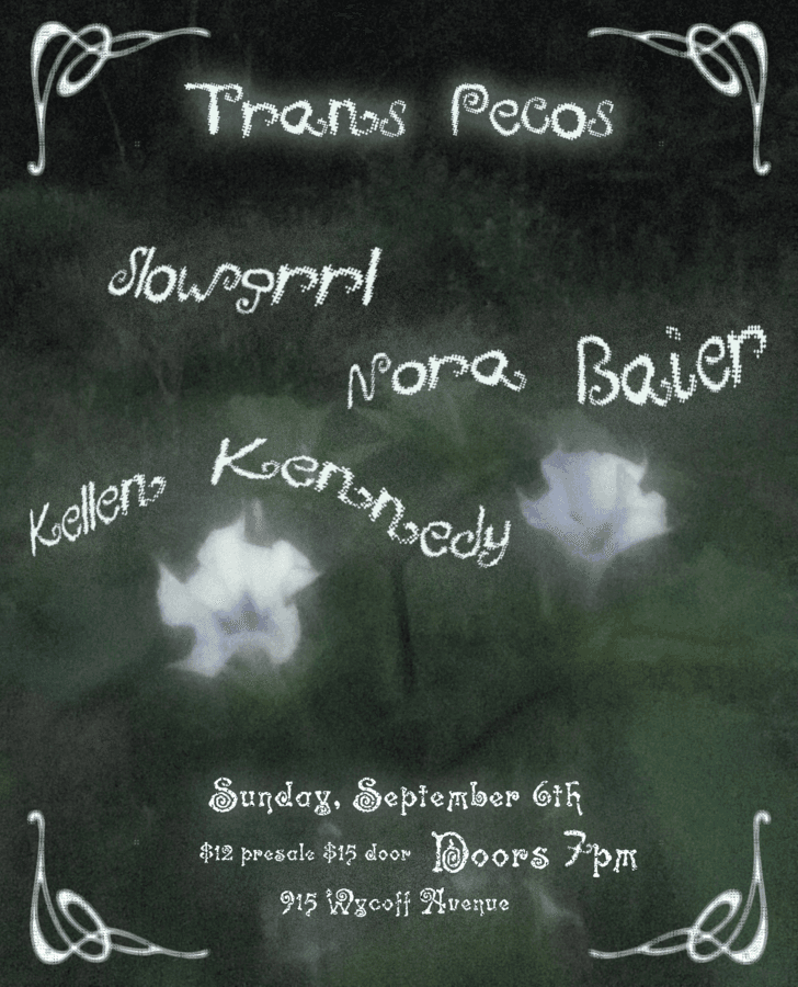 Kellen Kennedy / Nora Baier / Slowgrrrl artwork from Trans-Pecos