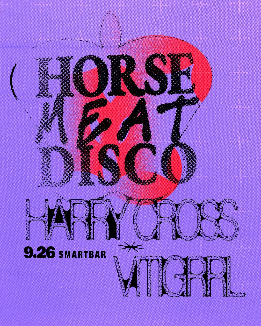 Horse Meat Disco * Harry Cross * Vitigrrl artwork from Smartbar