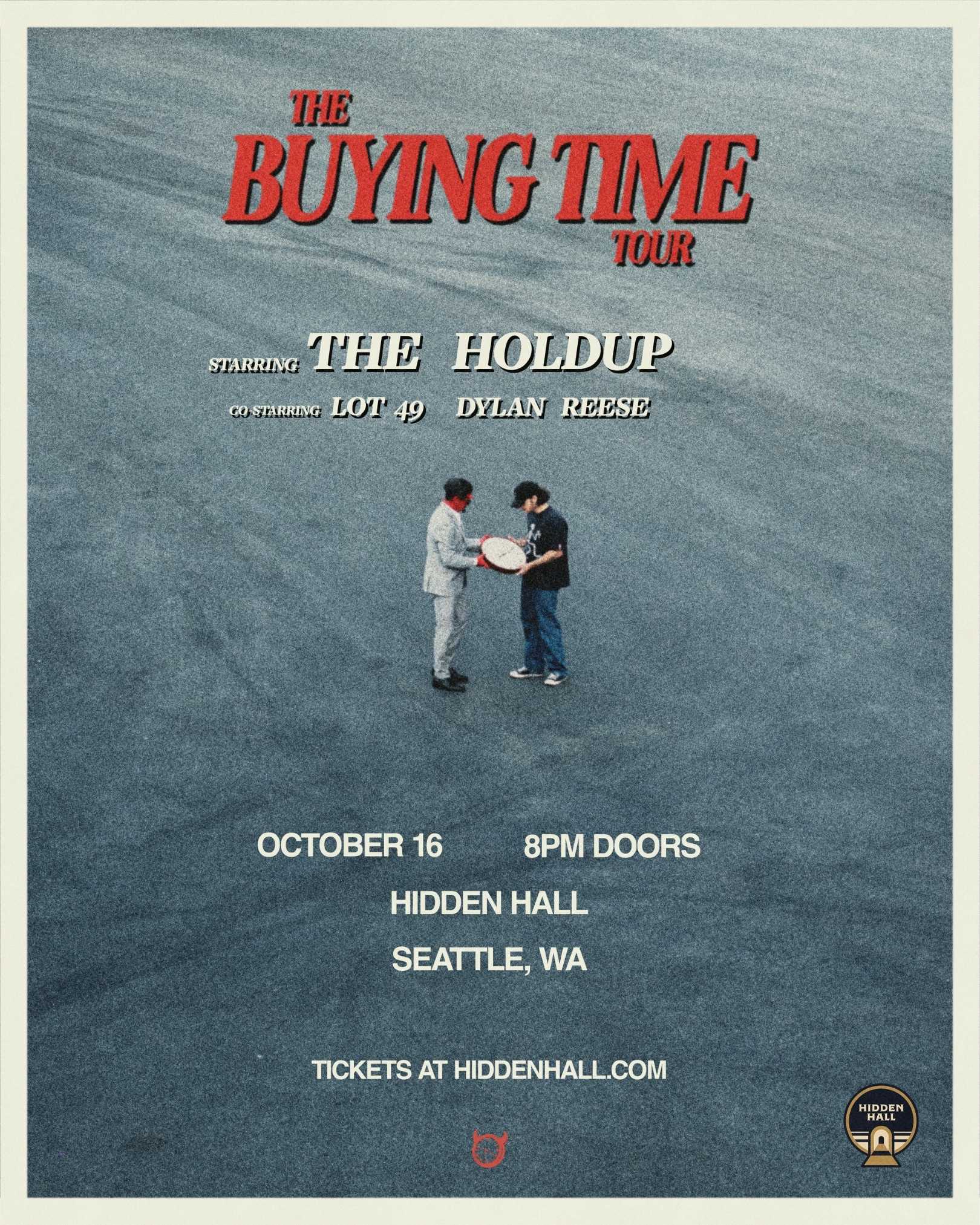 THE HOLDUP artwork from Hidden Hall