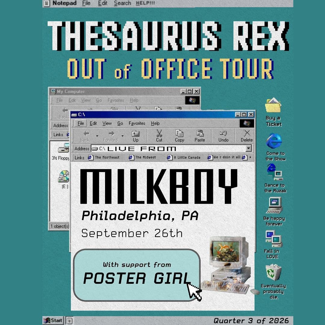 Thesaurus Rex artwork from MilkBoy