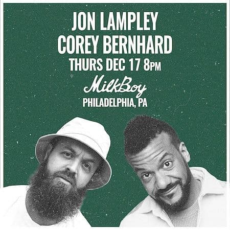 Jon Lampley + Corey Bernhard artwork from MilkBoy