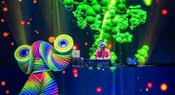 Shpongle artwork from Fox Theater