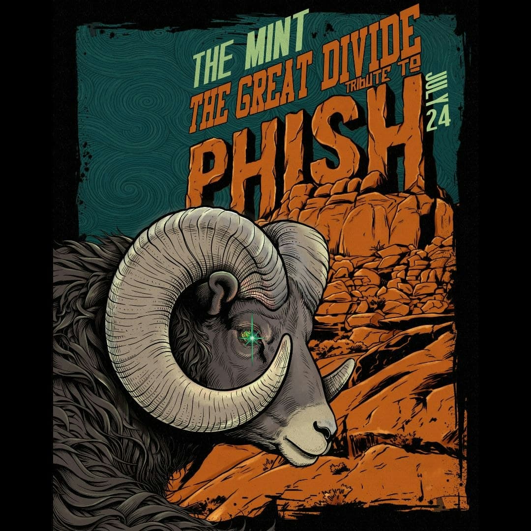 The Great Divide: A Tribute to Phish with Gilgamash artwork from The Mint