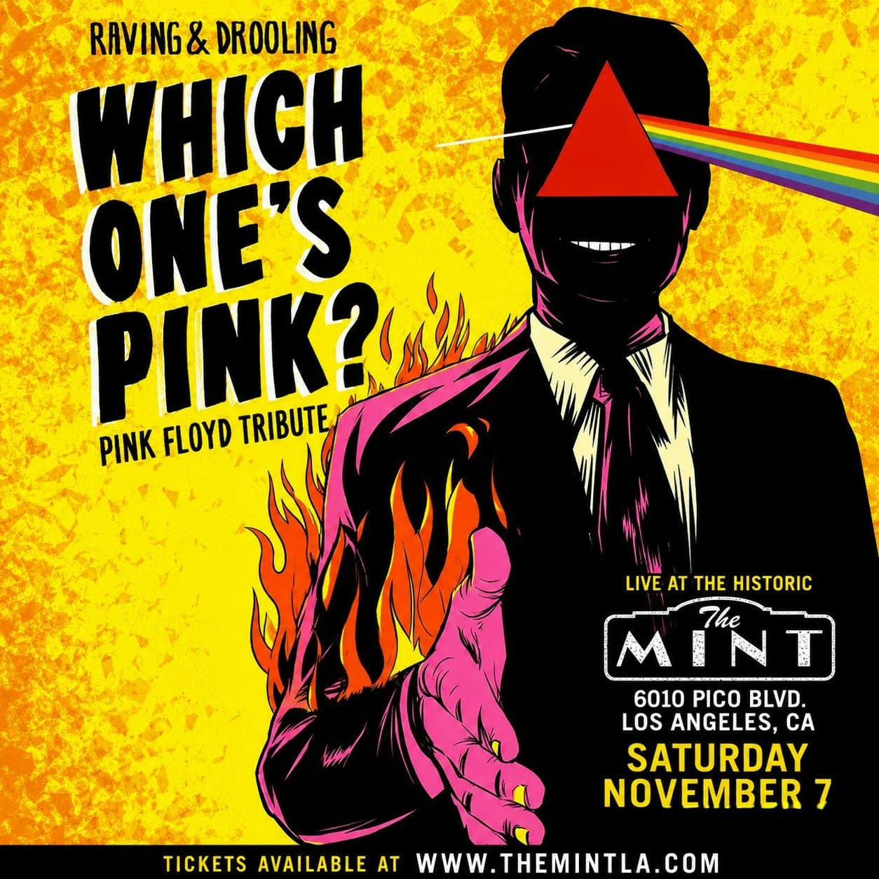 Which One’s Pink? A Tribute to Pink Floyd artwork from The Mint