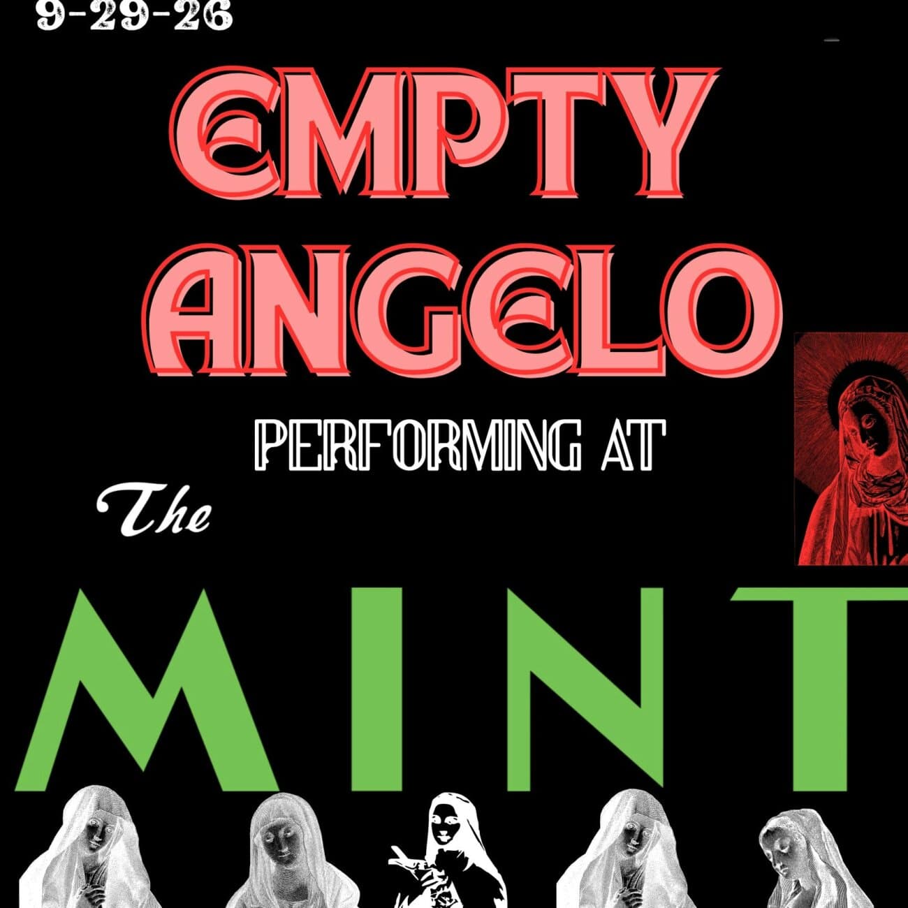 Empty Angelo, Cross Van Horn, Harrison Monroe artwork from The Mint