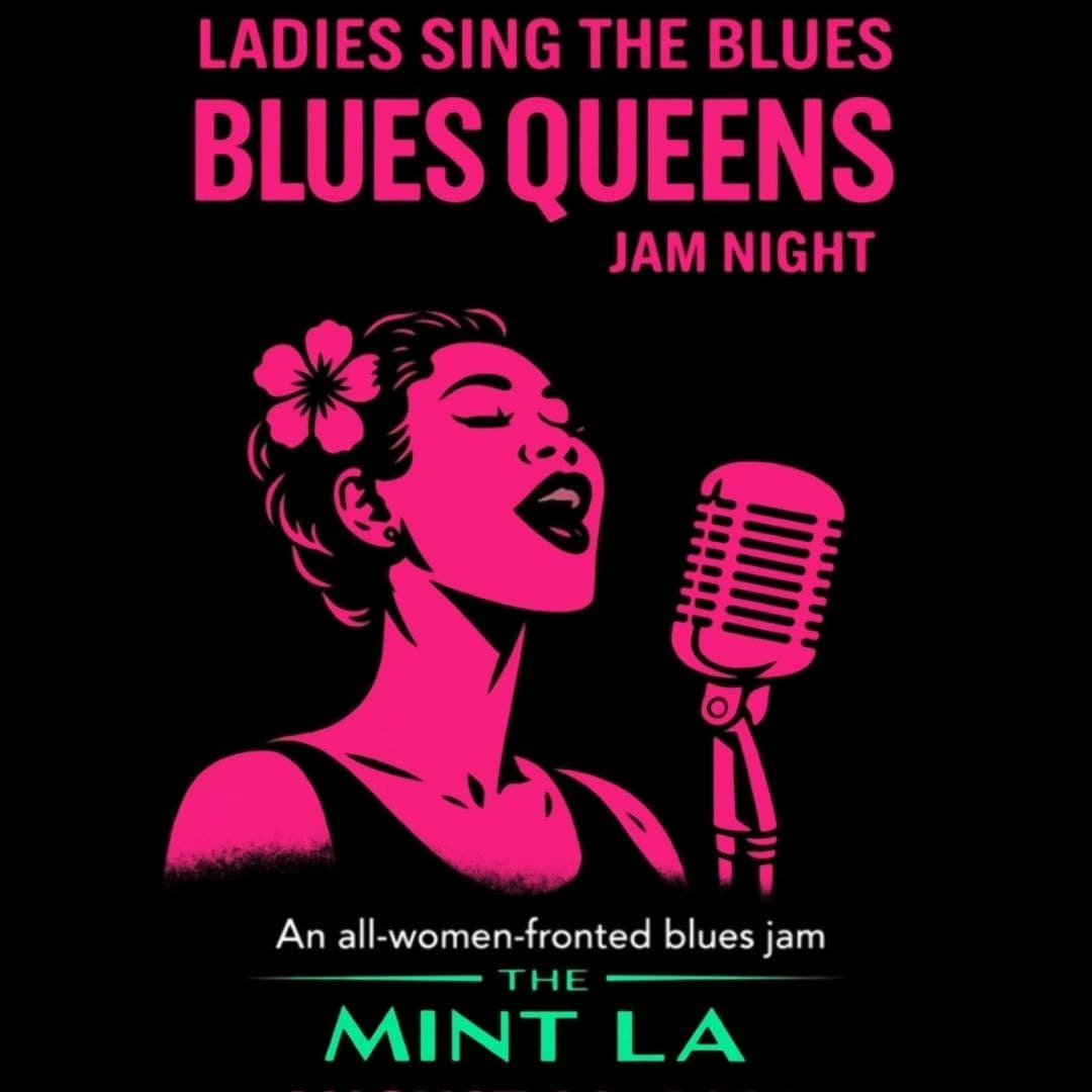 Ladies Sing The Blues: Blues Queens Jam Night artwork from The Mint