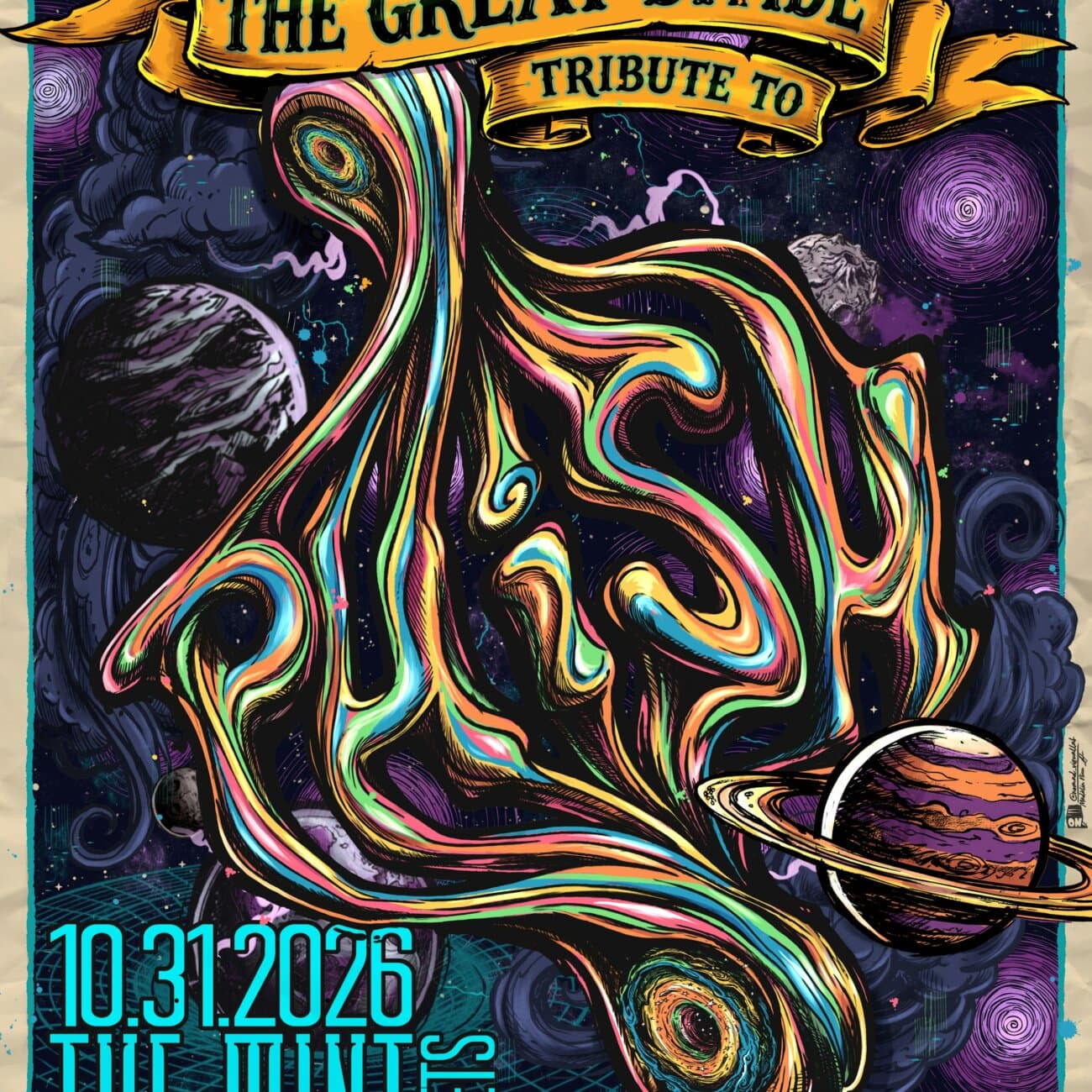 The Great Divide: A Tribute to Phish artwork from The Mint