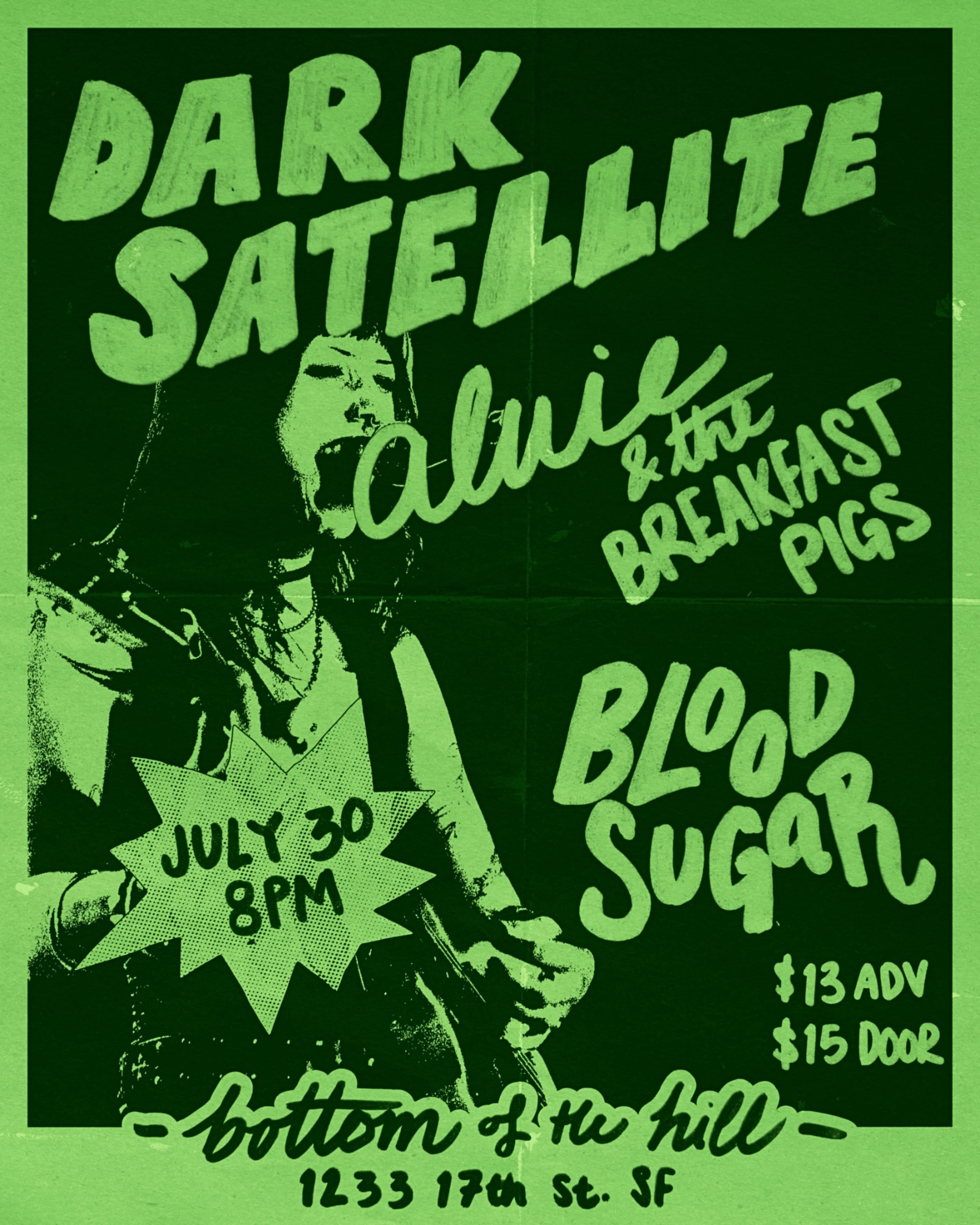 Dark Satellite artwork from Bottom of the Hill