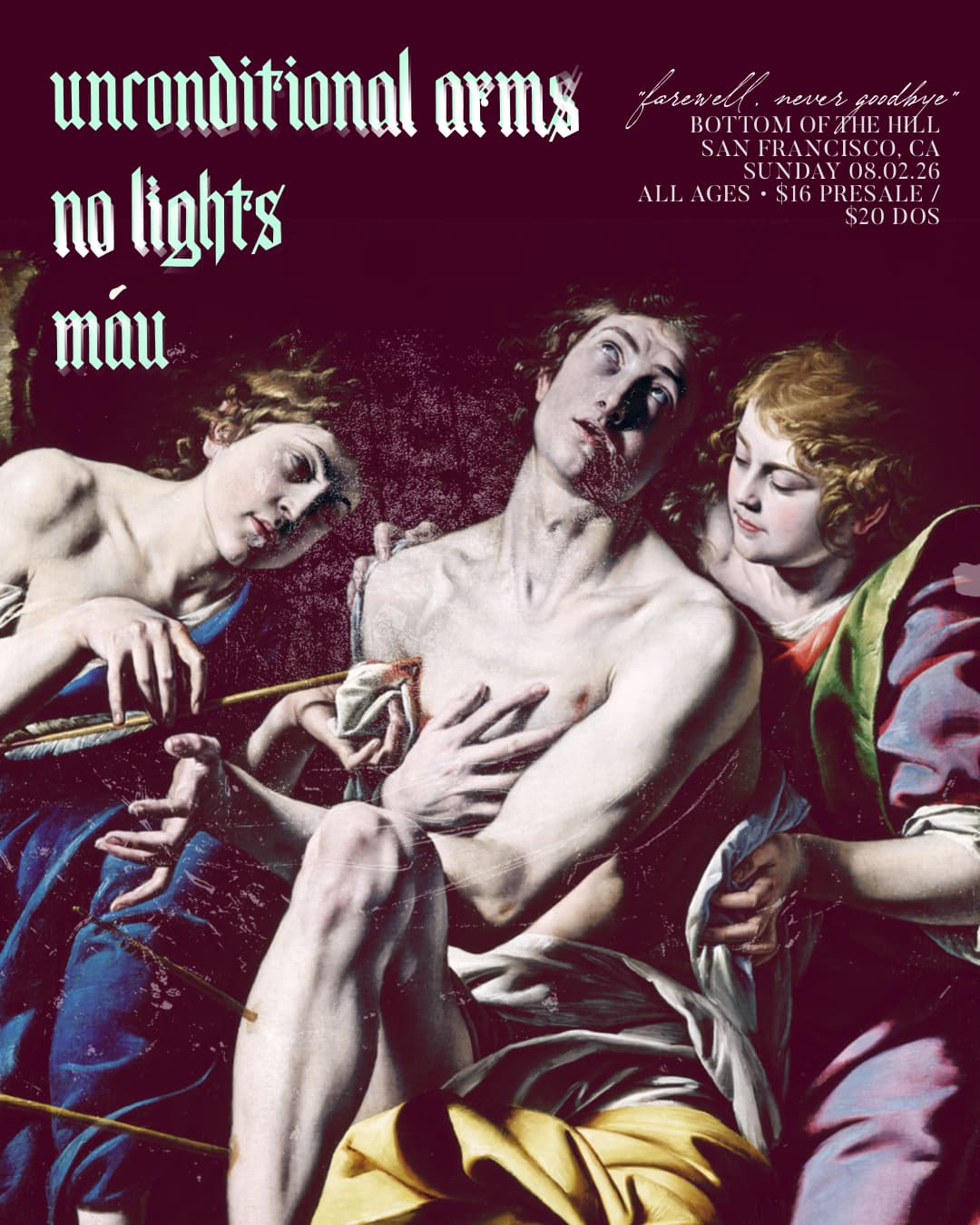 Unconditional Arms artwork from Bottom of the Hill