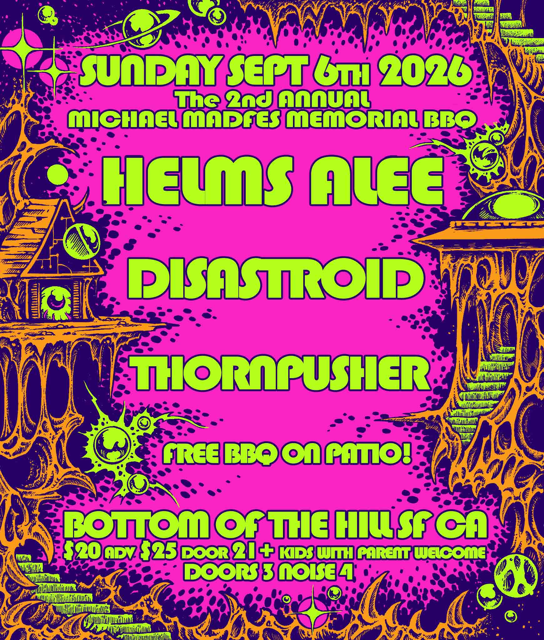 Helms Alee artwork from Bottom of the Hill