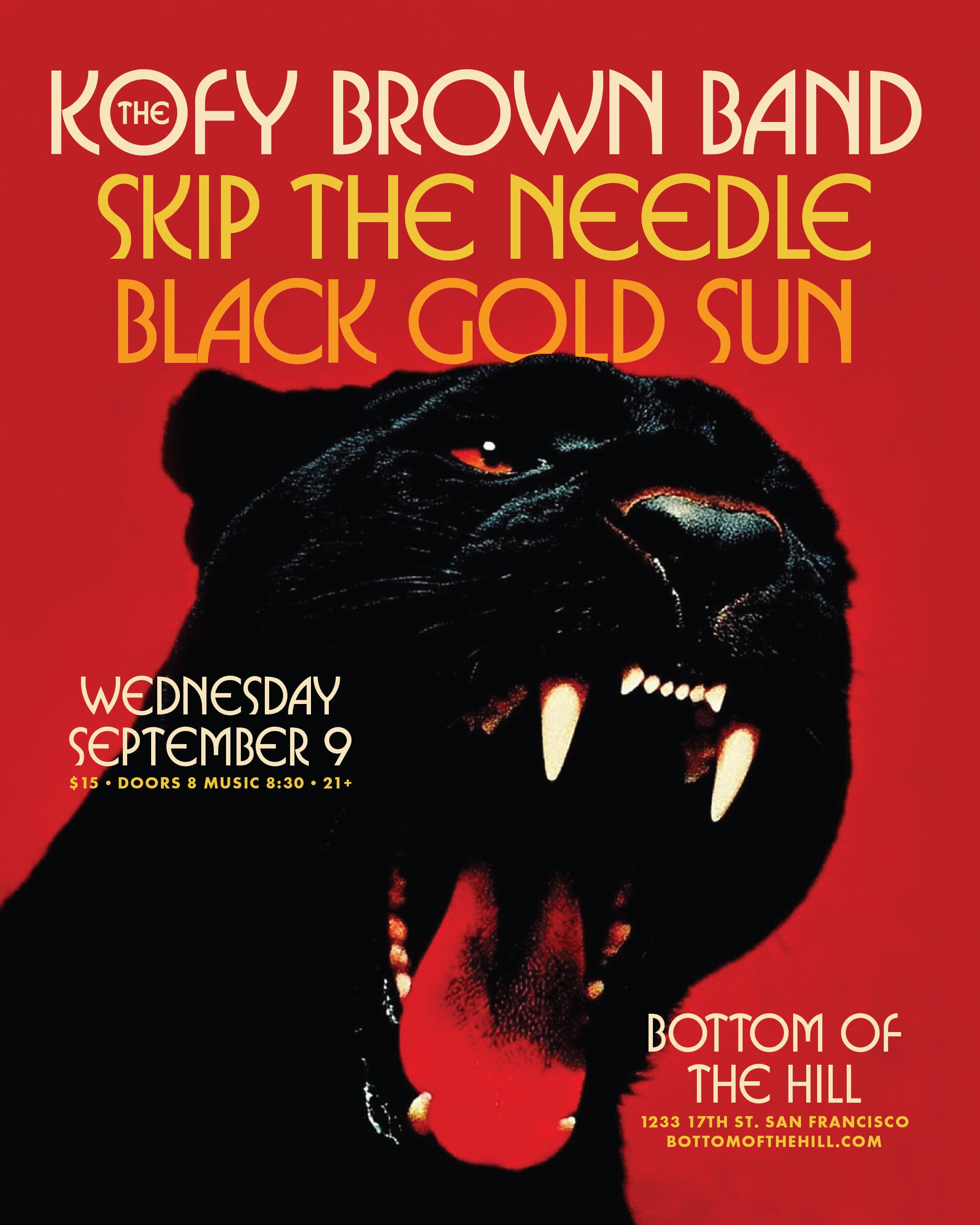 The Kofy Brown Band artwork from Bottom of the Hill