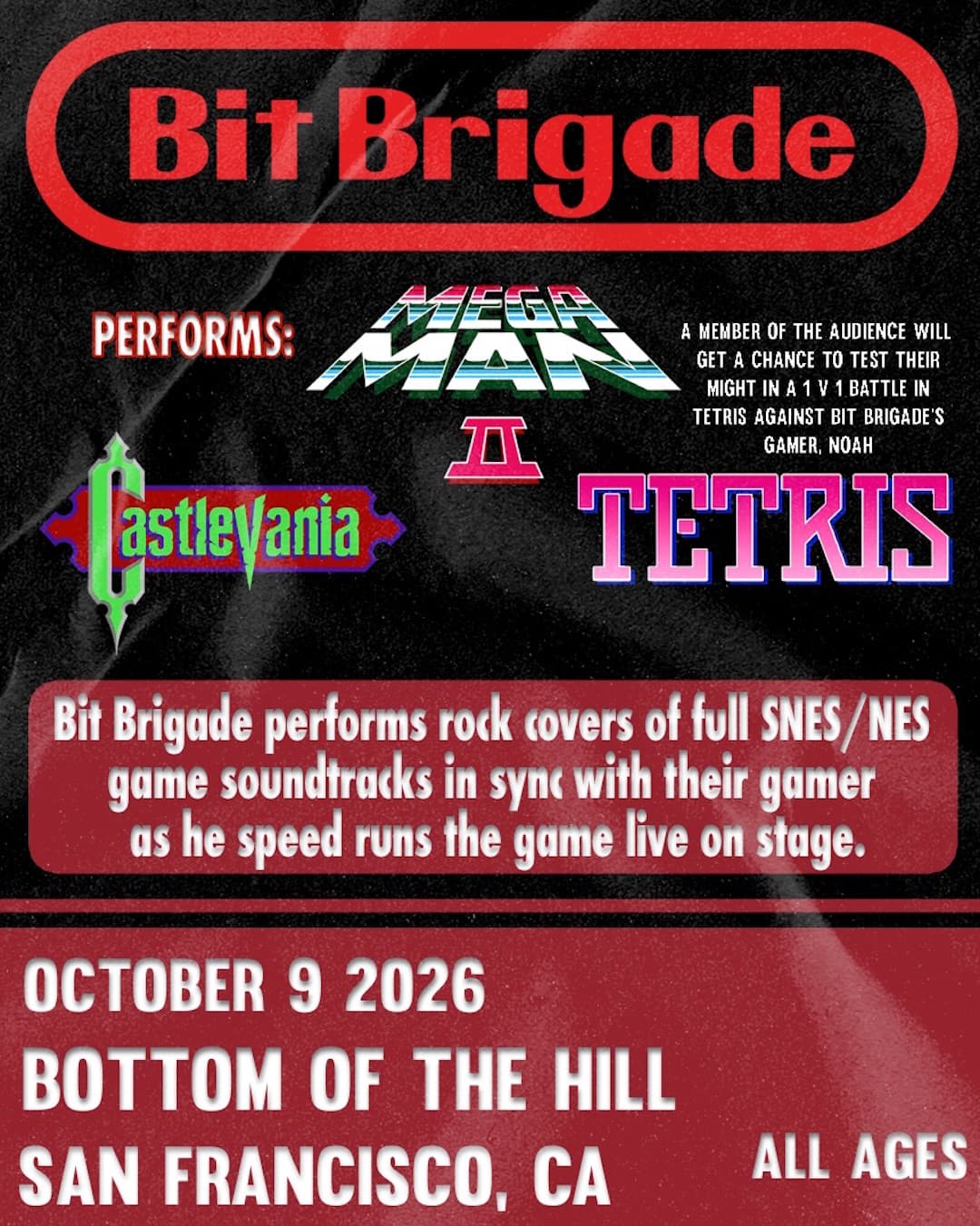 Bit Brigade artwork from Bottom of the Hill