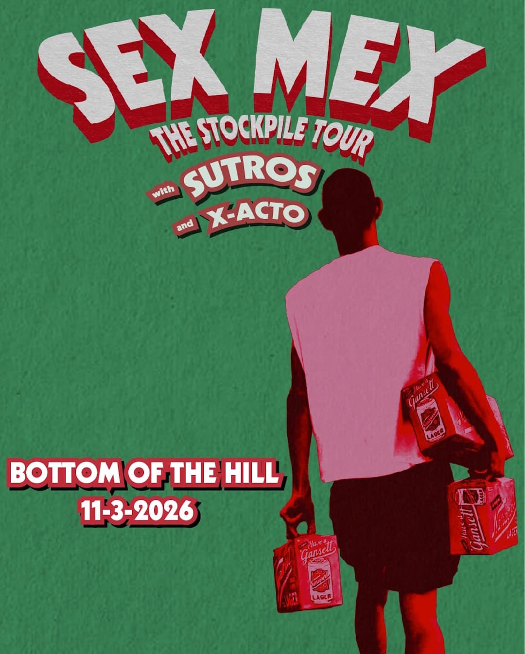 Sex Mex artwork from Bottom of the Hill