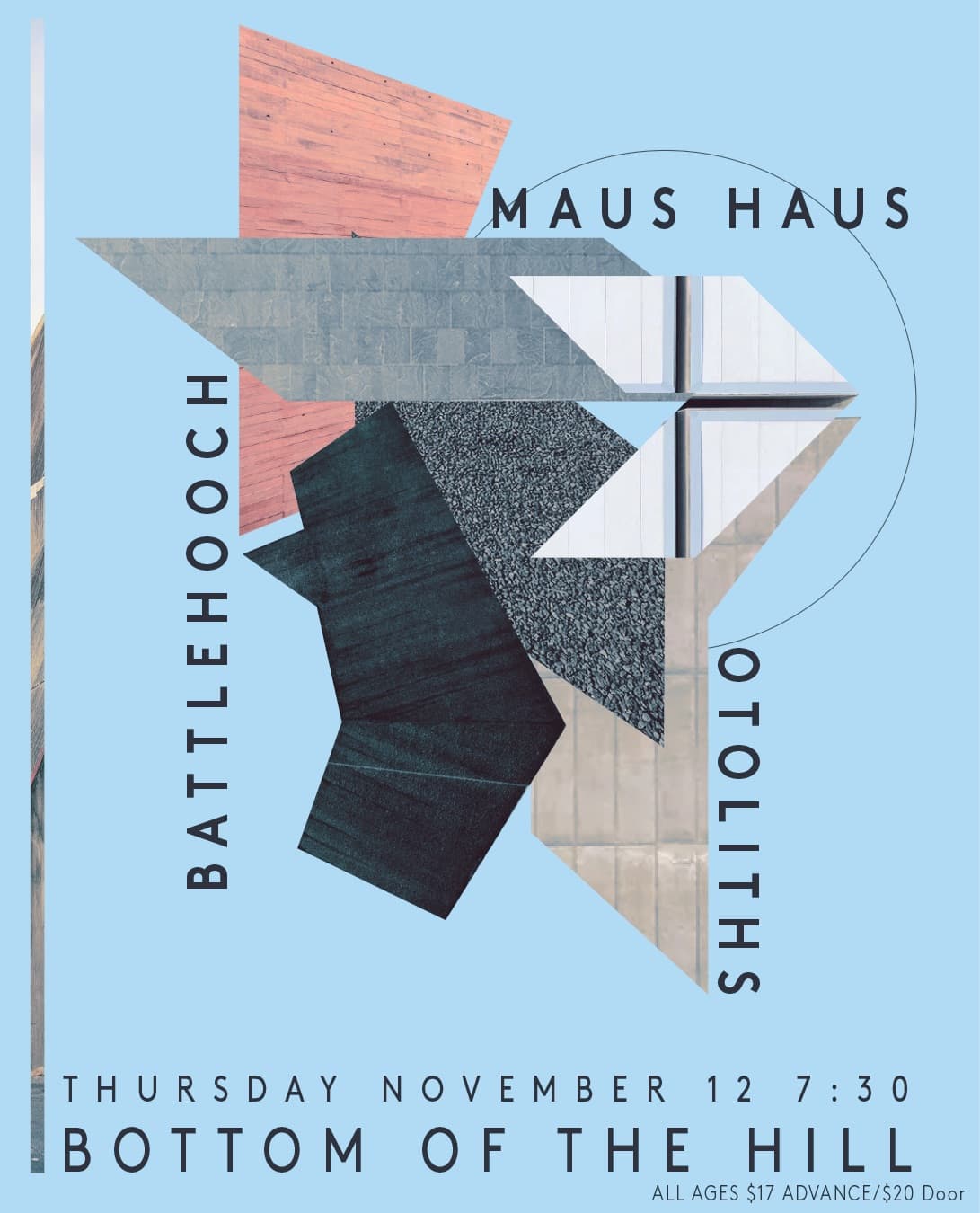 Maus Haus artwork from Bottom of the Hill