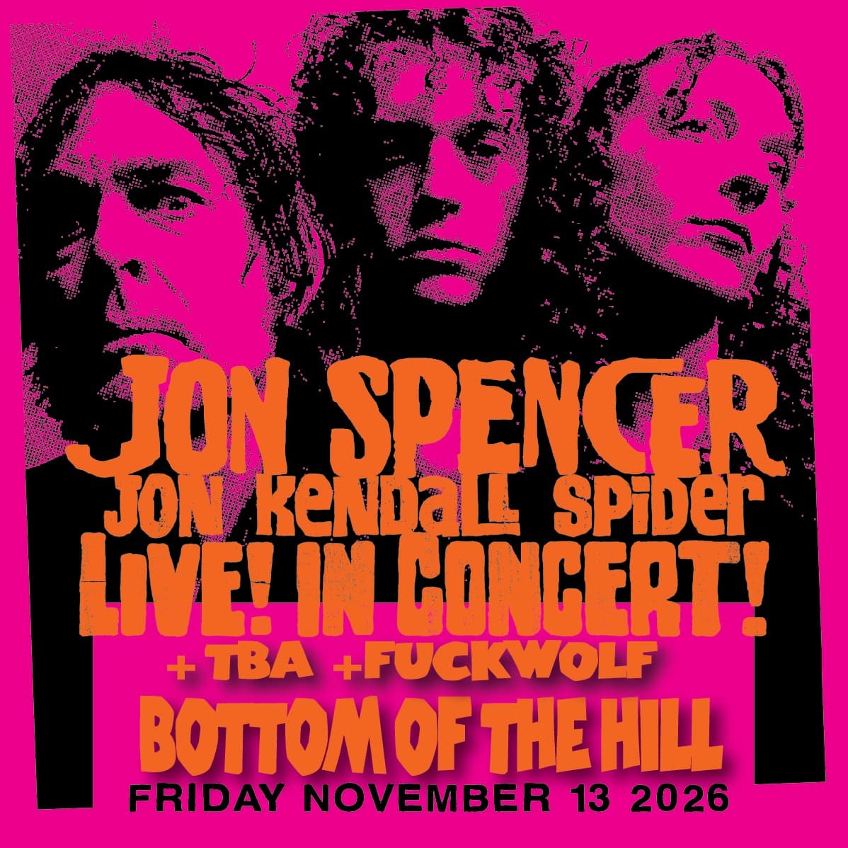 Jon Spencer artwork from Bottom of the Hill