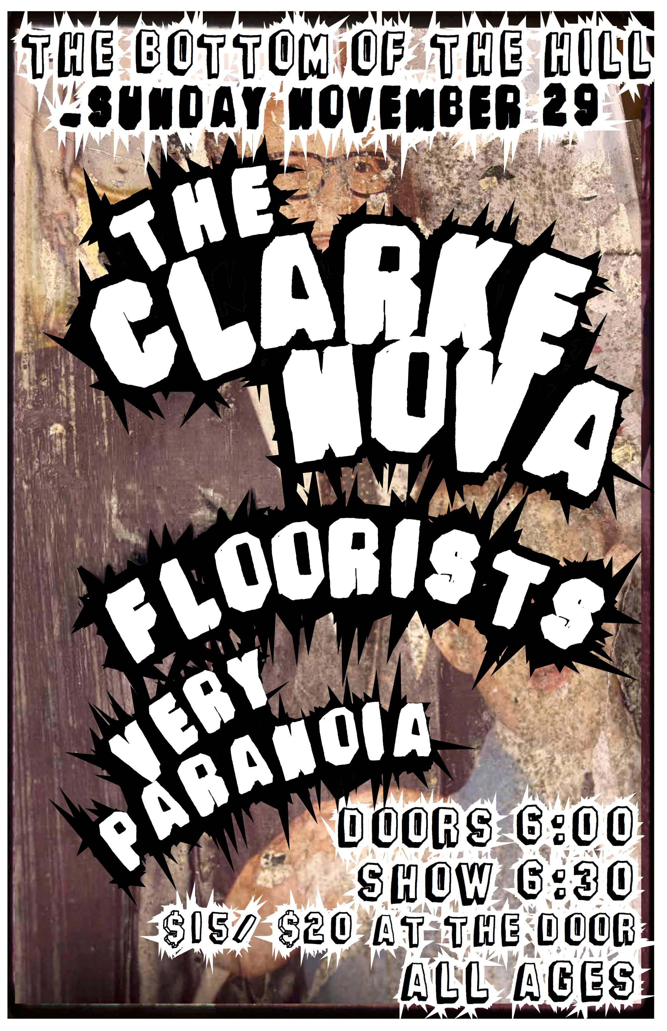 The Clarke Nova artwork from Bottom of the Hill