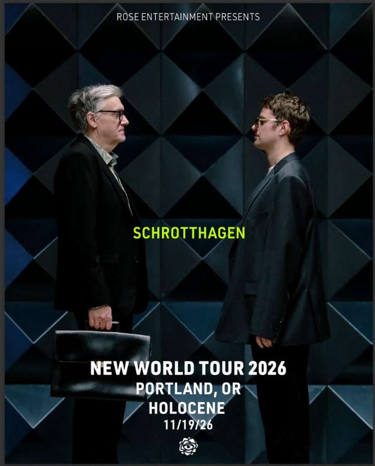 SCHROTTHAGEN: NEW WORLD TOUR 2026 – 21+ artwork from Holocene