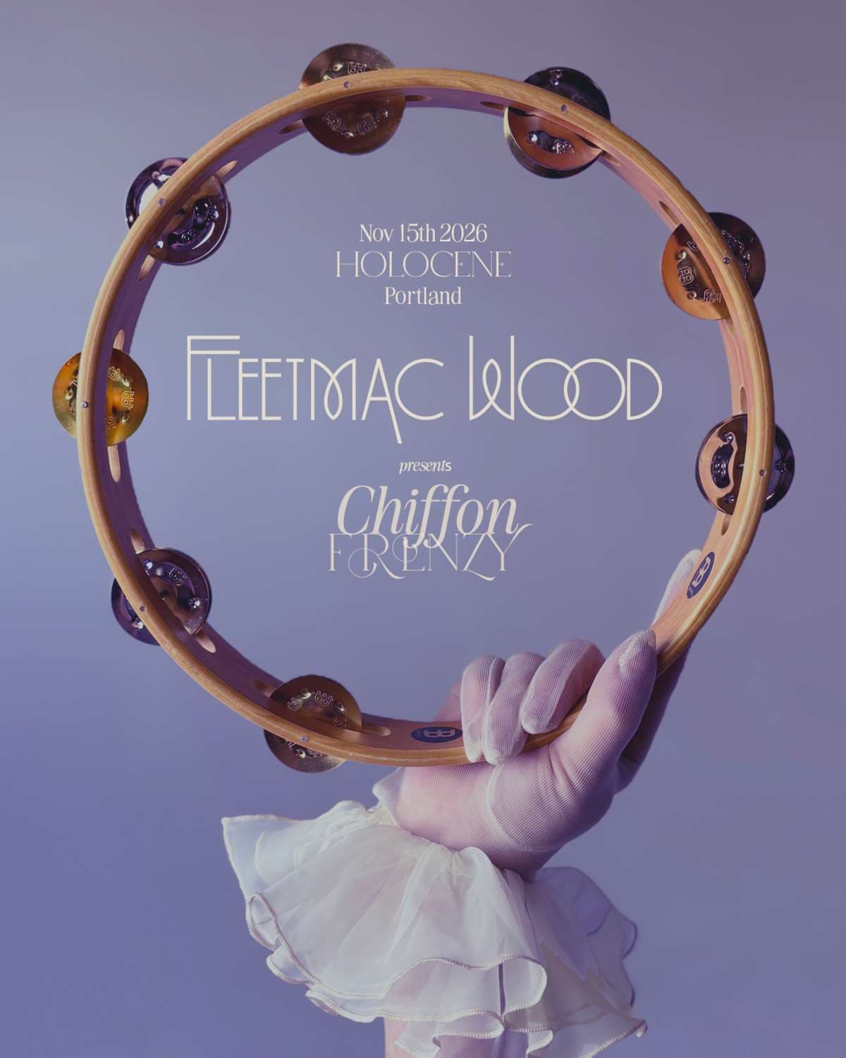 Fleetmac Wood present Chiffon Frenzy (Day Party!) – 21+ artwork from Holocene