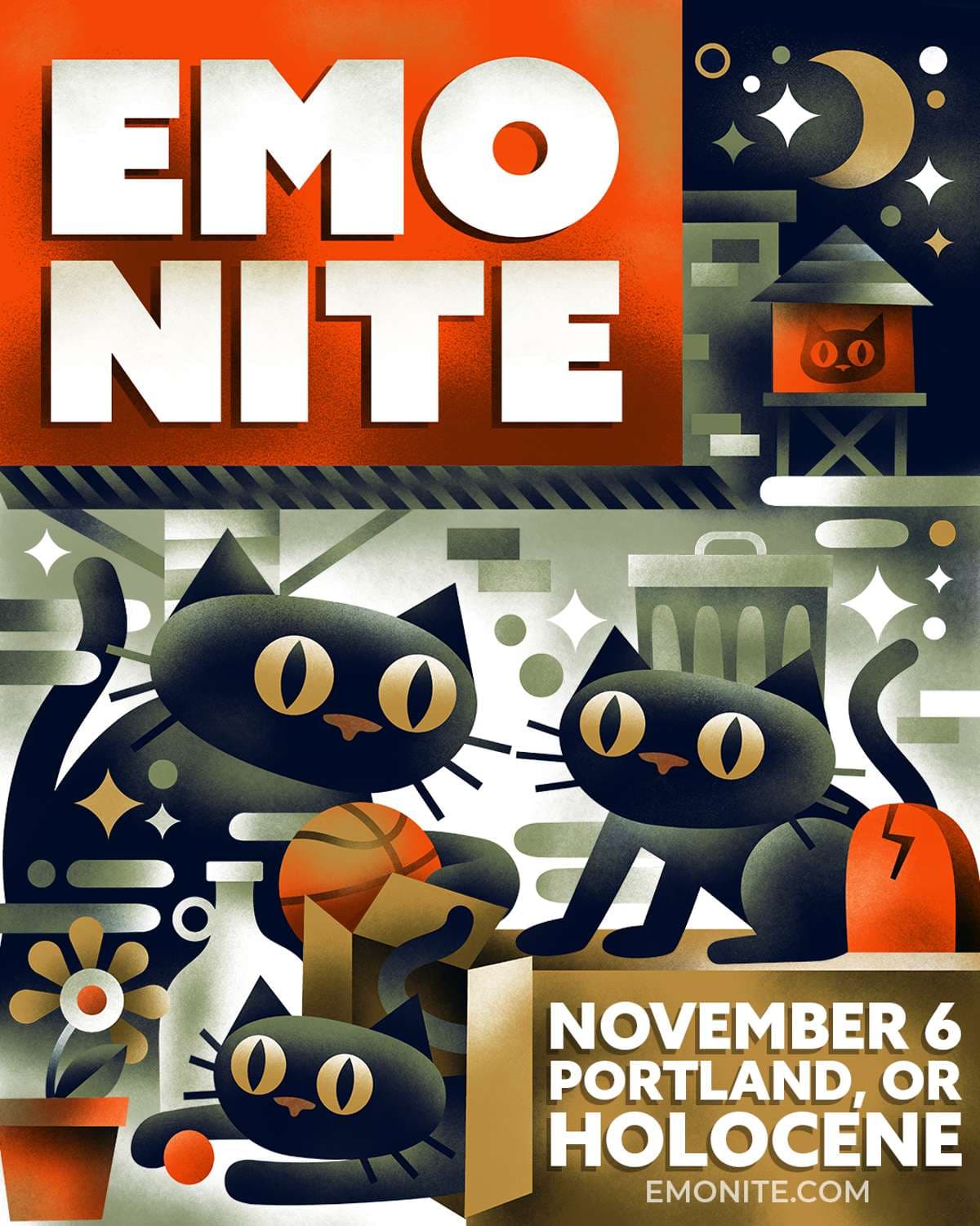Emo Nite at Holocene presented by Emo Nite LA – 21+ event artwork from Holocene
