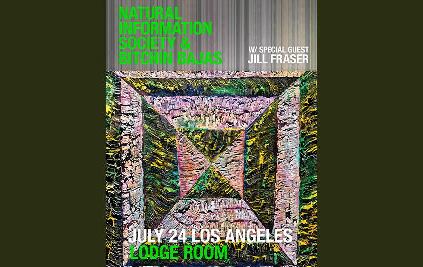 Natural Information Society & Bitchin Bajas artwork from Lodge Room