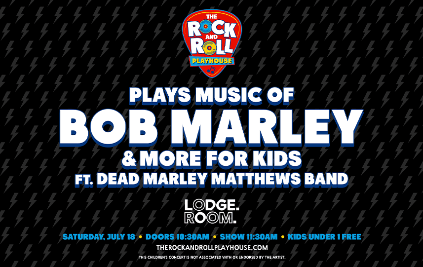 The Rock and Roll Playhouse Plays Music of Bob Marley + More for Kids artwork from Lodge Room