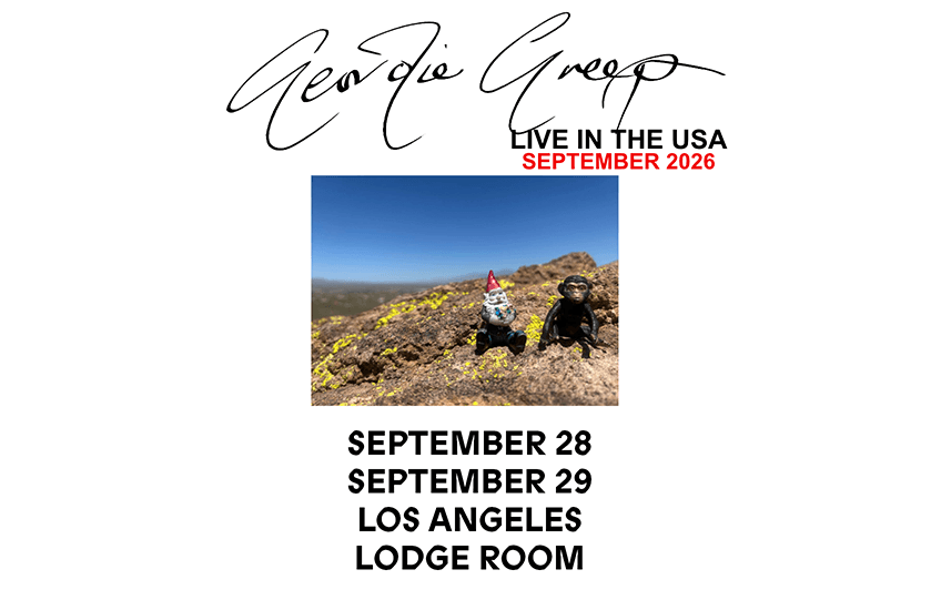 An evening with Geordie Greep artwork from Lodge Room