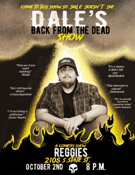 DALE MCPEEK artwork from Reggie's Rock Club