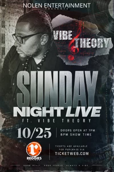 RIC RHOADZ AND VIBE THEORY artwork from Reggie's Music Joint