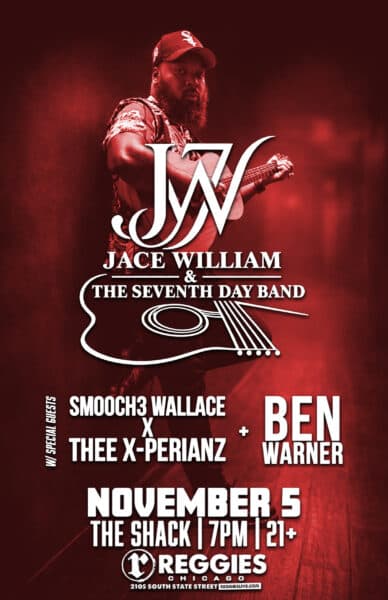 JACE WILLIAM & THE SEVENTH DAY BAND artwork from Reggie's Rock Club