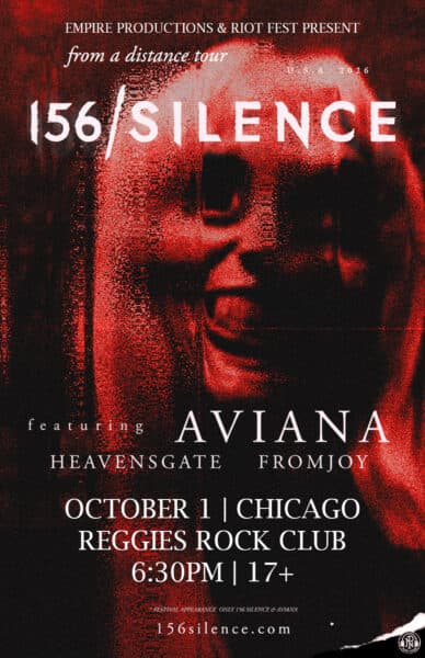 156/SILENCE artwork from Reggie's Rock Club