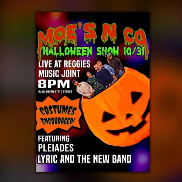 MOE’S N CO artwork from Reggie's Music Joint