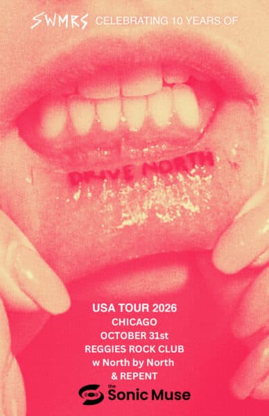 SWMRS artwork from Reggie's Rock Club