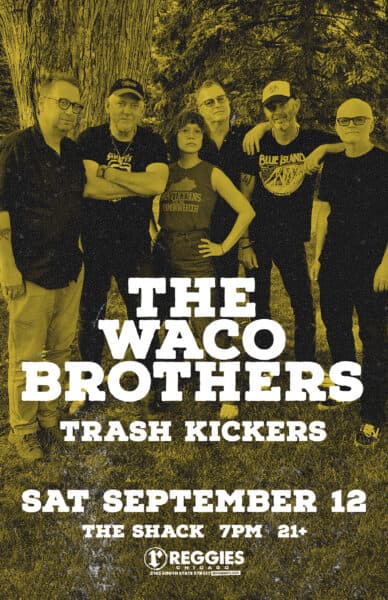 THE WACO BROTHERS artwork from Reggie's Rock Club