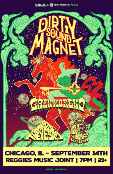 DIRTY SOUND MAGNET artwork from Reggie's Music Joint