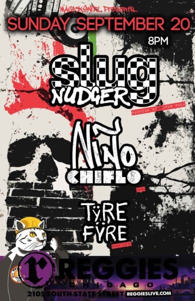 SLUG NUDGER artwork from Reggie's Music Joint