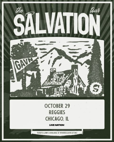 GAVN! artwork from Reggie's Rock Club
